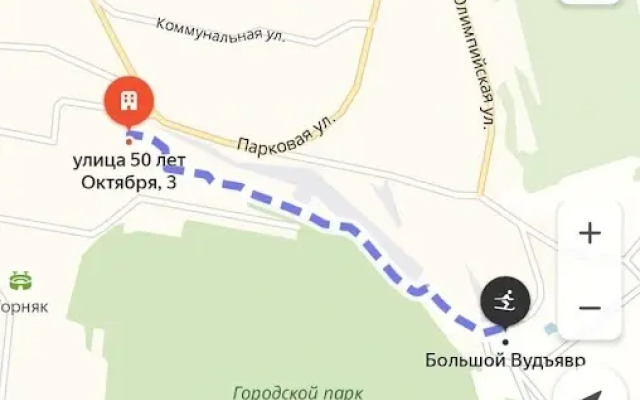 Komfortnaya studiya ryadom so sklonom Flat