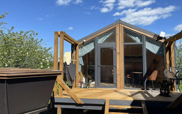 Частный дом С бaней и сибирcким банным чаном