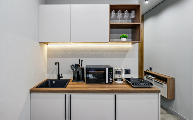Studiya Na Shelepikhinskoy Naberezhnoy Malakhit Apartments