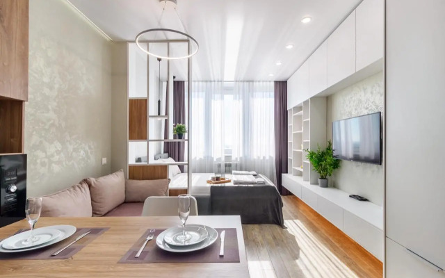 Апартаменты Дом у Дона на 19 этаже с видом на Дон (936)