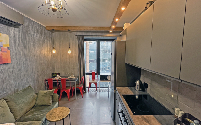 Апартаменты Уютные апартаменты Prime Grey в ЖК Савеловский Сити в центре Москвы