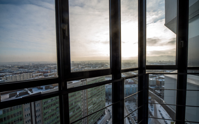 Квартира на 22 этаже с видом на город
