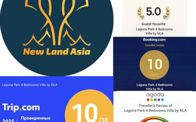 Laguna Park 4BR with Pool by NLA Villa