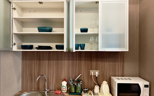 Апартаменты Семейные с окнами в тихий дворик