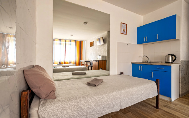 Студия для экономных туристов для 2-3 человек