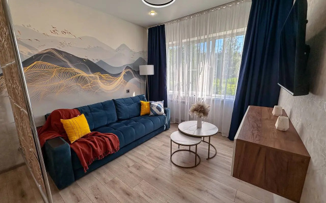 Квартира с двуспальной кроватью и круглосуточным заселением сеть Как дома