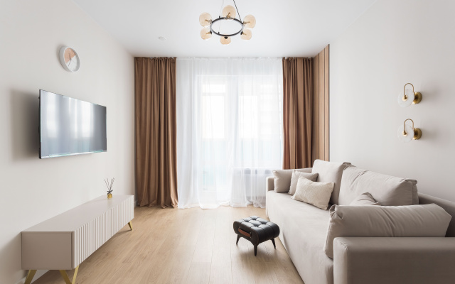 Апартаменты Hygge Karelia Евродвушка у Набережной Marble Luxe