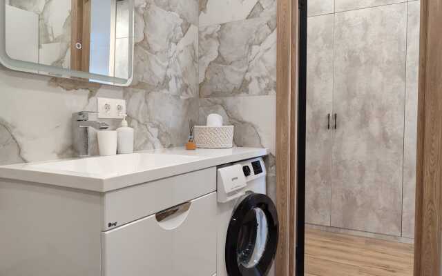 Квартира Новая с домашним кинотеатром и большой ванной