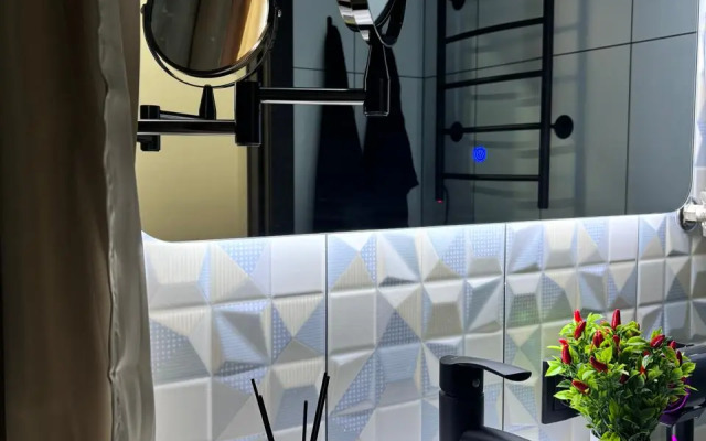 Апартаменты Потрясающая студия напротив терминала в центре Нефтяников