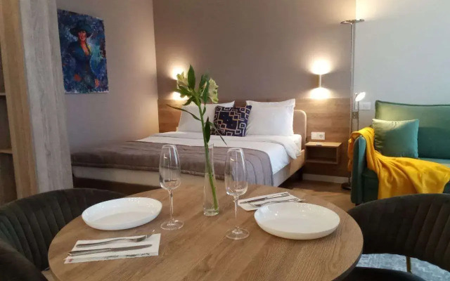 Квартира Студия с Дизaйнeрским Ремoнтом