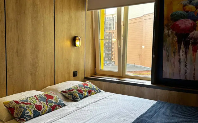 Квартира в Апарт-Отеле Vertikal у Метро Лесная