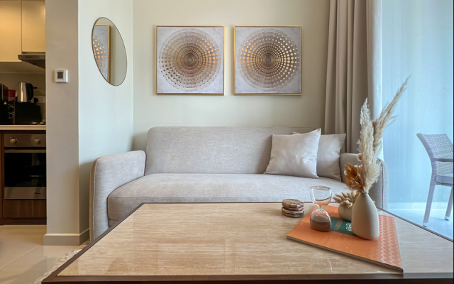 Keyrock Living 1BR at Reva Residence Apartments