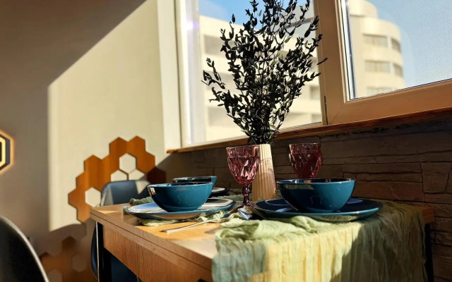 Апартаменты 3 минуты до Моря Для четверых