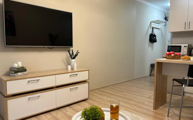 Апартаменты Студия Алма с  прекрасным видом на город