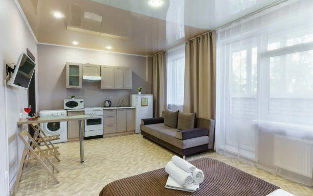 Апартаменты студия в новом доме в центре Тюмени