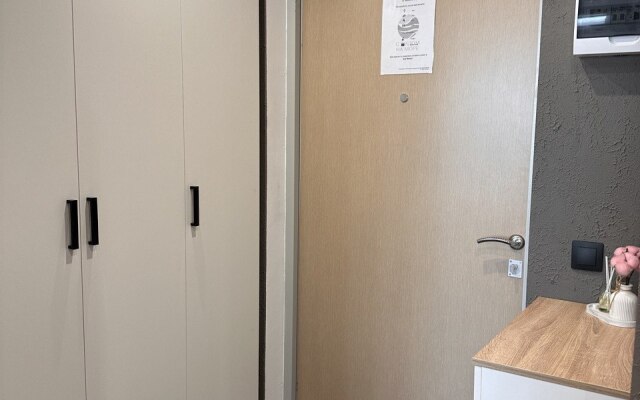 1-к. квартира на Базарной площади с видом на пруд, 30 м², 22 этаж