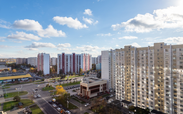 Gosti Lyubyat u metro Novoperedelkino Belaya Apartments