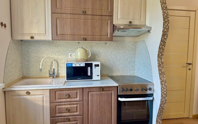 Квартира Уютная двушка-студия в доме бизнес класса