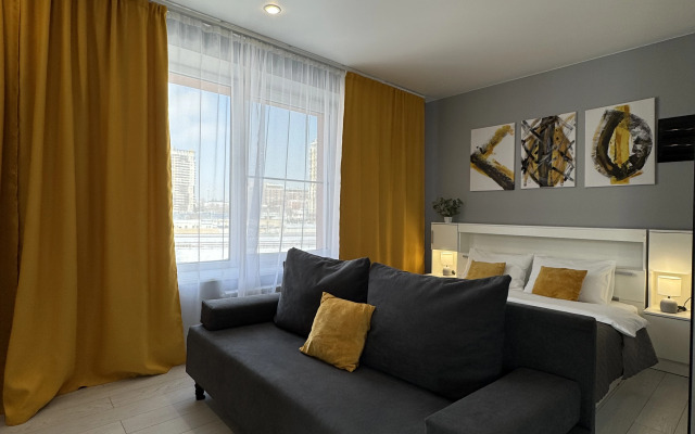 Апартаменты "Пижама": семейный "Охра"