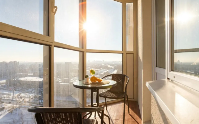 Квартира на Вантовый Мост и Неву