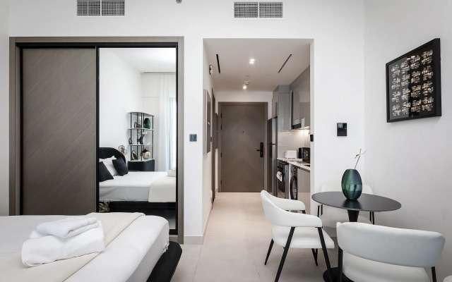 Sophisticated Binghatti Canal Studio Apartments