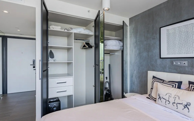 Апартаменты Нежная видовая студия Smart Host