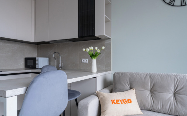 Апартаменты Студия KeyGo #1080 рядом с метро Речной Вокзал