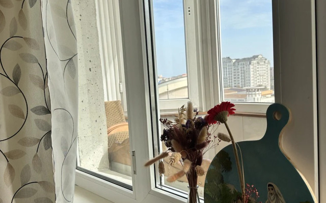 Квартира Просторная 3-комнатная с Видом на Джума Мечеть в Центре Махачкалы