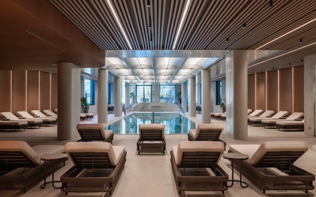 Lyuks Odnokomnatny S Balkonom v otele Grand Cascade Apartments