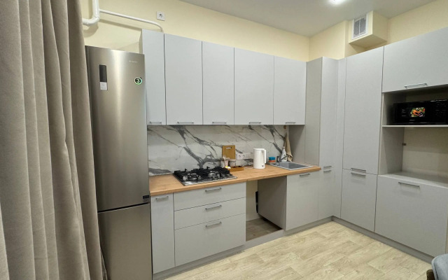 Квартира со свежим дизайнерским ремонтом и теплыми полами