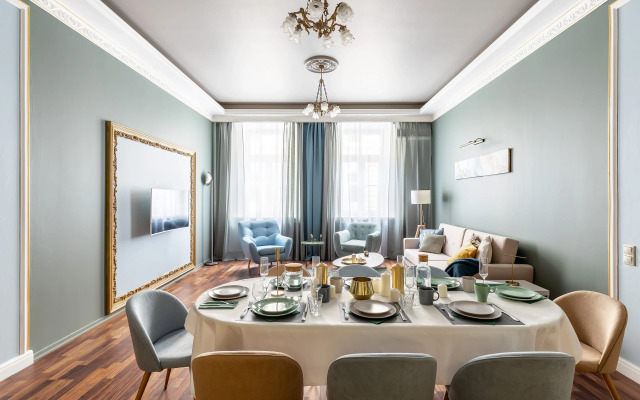 Апартаменты Riverside 160 кв.м на Набережной Реки Мойки