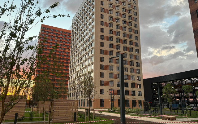 Апартаменты Истоман Студия вид на пруд