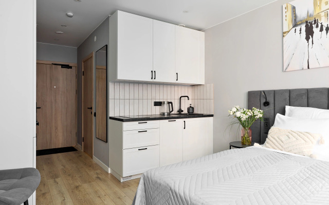 Апартаменты Студия у метро 1005 1