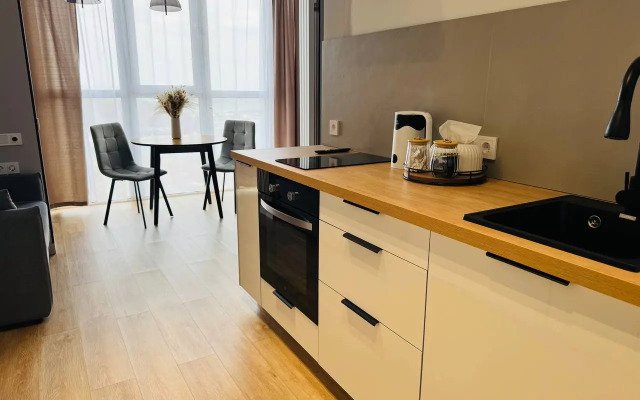 Квартира Уютная студия с видом на акваторию