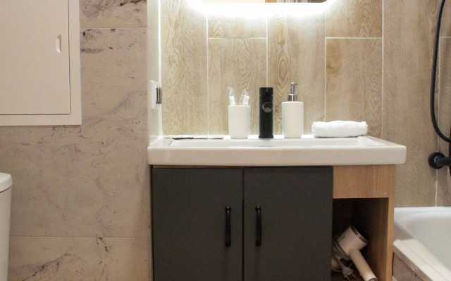 Апартаменты Однокомнатная светлая квартира