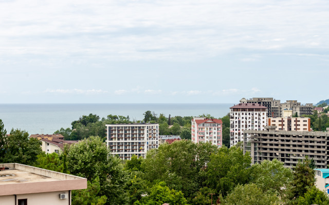 Abri Luxe v Sochi s vidom na more v ZHK Oktyabr'skij na Mamajke Apartments