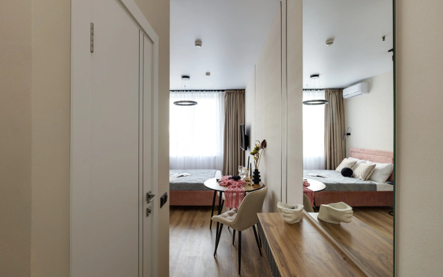 Апартаменты Уютная Дизайнерская Студия у Метро Ботанический Сад