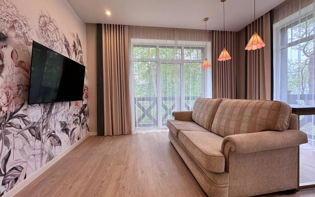 Апартаменты 39квартир №6 на первой линии моря со своей зоной барбекю