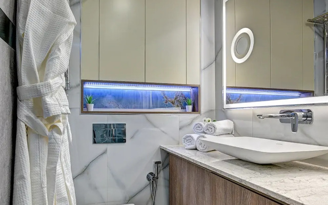 Apartments №76  s podogrevaemym basseynom  Deputatskaya 10 G