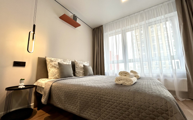 Апартаменты Fsf Шикарная Студия С Дистанционным Заездом