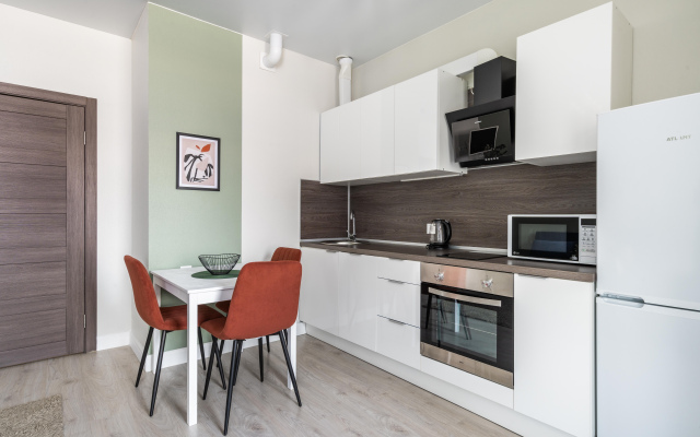 Skandi-studiia Piter Apartments u metro Frunzenskaia Flat