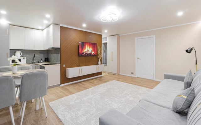 Квартира двухкомнатная современным ремонтом