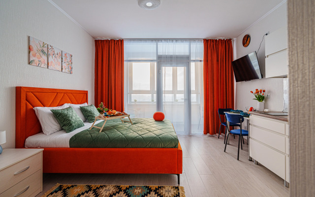 Квартира студия уютная в ЖК Белая башня