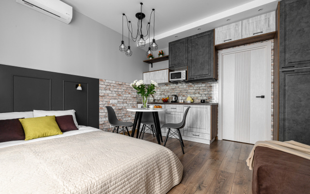 Апартаменты Уютная Студия Между Аэропортом и метро Звездная