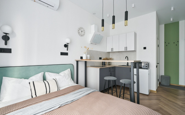 Апартаменты Уютные на Новоданиловской Набережной-3