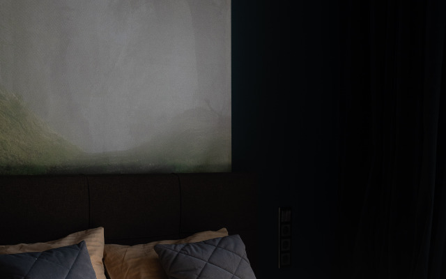 Апартаменты Lalapart Art Forest на 45 этаже небоскреба Савеловский Сити