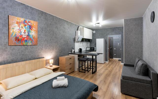 Odnokomnatnyye apartamenty-studiya v novom zhilom komplekse Kristall Apartments