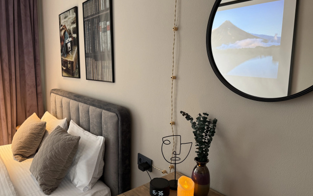 Apartamenty v ZK Belyj Angel s sikarnym vidom na reku Don
