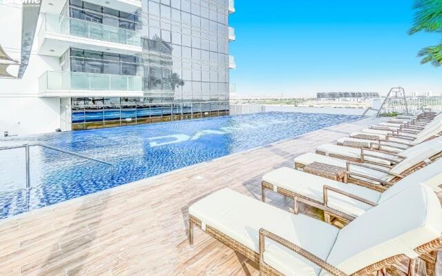 Апартаменты bnbmehomes | Damac Hills Studio w/ City View-2504