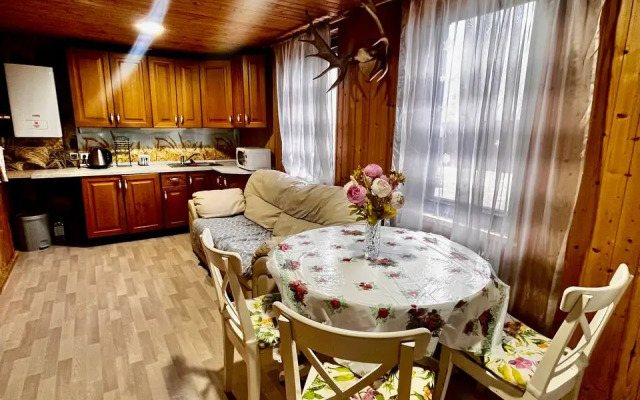 Частный Дом Уютный зимний с баней